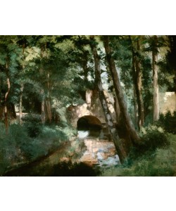 Camille Pissarro, Die kleine Brücke, Pontoise