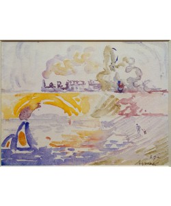Paul Signac, Die Brücke von Asnières