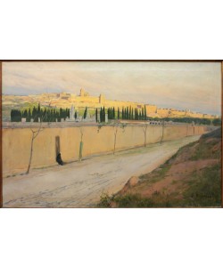 Santiago Rusinol, Weg zum Friedhof