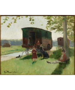 Santiago Rusinol, Wagen von Landfahrern