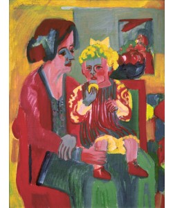 Ernst Ludwig Kirchner, Mädchen mit Kind