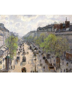 Camille Pissaro, Boulevard Montmartre, Spring, 1897