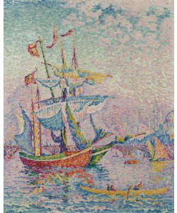 Paul Signac, The Golden Horn. The Bridge, 1907