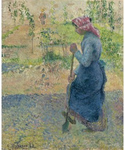 Camille Pissaro, Peasant Girl Laboring, 1882