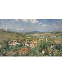 Camille Pissaro, L'Hermitage in Summer, Pontoise