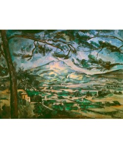 Paul Cézanne, La Montagne Sainte-Victoire au grand pin