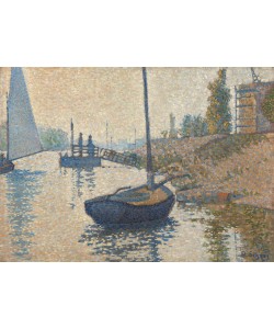 Paul Signac, Ponton de la Félicité at Asnières