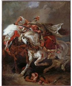 Eugene Delacroix, Combat du Giaour et du Pacha