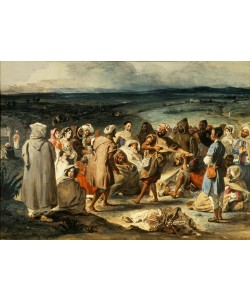 Eugene Delacroix, Arabes dansant