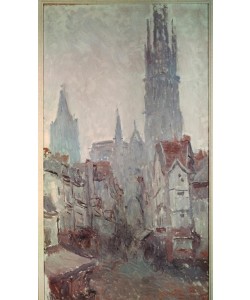 Claude Monet, La rue e l’Épicerie à Rouen