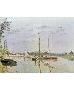 Claude Monet, La barque, Argenteuil