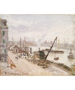 Camille Pissaro, Quayside at Le Havre, 1903