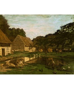 Claude Monet, Cour de ferme en Normandie