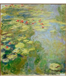 Claude Monet, Le Bassin aux nymphéas (partie gauche)