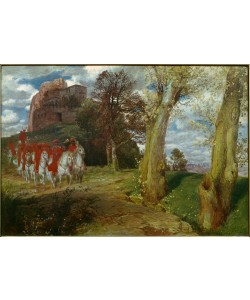 Arnold Böcklin, Ausritt der maurischen Reiter