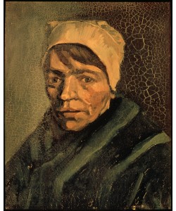 Vincent van Gogh, Kopf einer Bäuerin mit weißer Haube