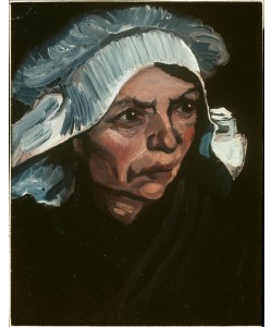 Vincent van Gogh, Kopf einer Bäuerin mit weißer Haube