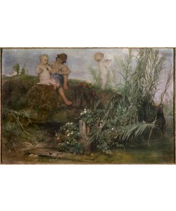 Arnold Böcklin, Maipfeifen schnitzende Kinder