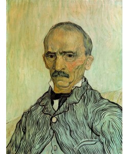 Vincent van Gogh, Bildnis des Oberaufsehers Trabuc im Hospital Saint-Paul