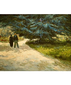Vincent van Gogh, Paar im Park von Arles: Der Garten des Dichters III.