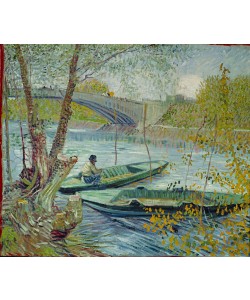 Vincent van Gogh, Fischen im Frühling, die Brücke von Clichy (Asnières)