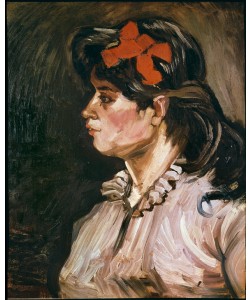 Vincent van Gogh, Bildnis einer Frau mit roter Haarschleife