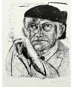 Max Beckmann, Self Portrait
