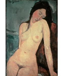 Amedeo Modigliani, Sitzender weiblicher Akt