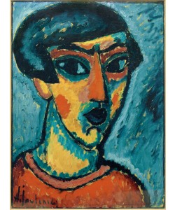 Alexej von Jawlensky, Kopf in Blau 