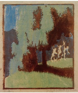 Ernst Ludwig Kirchner, Elfentanz im Mondschein