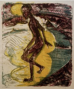 Ernst Ludwig Kirchner, Ins Meer steigender Mann