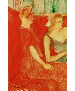 Henri de Toulouse-Lautrec, Im Salon der Rue des Moulins