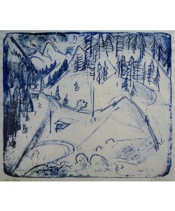 Ernst Ludwig Kirchner, Winterlandschaft