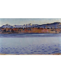 Ferdinand Hodler, Der Mont-Blanc vom Quai Wilson aus