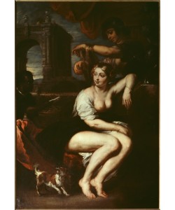 Peter Paul Rubens, Bathseba am Springbrunnen, den Brief Davids erhaltend
