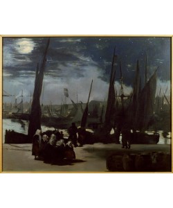 Edouard Manet, Clair de lune sur le port de Boulogne