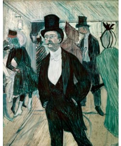 Henri de Toulouse-Lautrec, Portrait de Henri Fourcade (Monsieur Henri Fourcade au bal