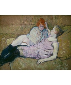 Henri de Toulouse-Lautrec, Le sofa