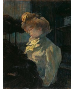 Henri de Toulouse-Lautrec, La Modiste (Mademoiselle Louise Blouet)