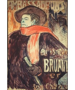 Henri de Toulouse-Lautrec, Aristide Bruant aux Ambassadeurs