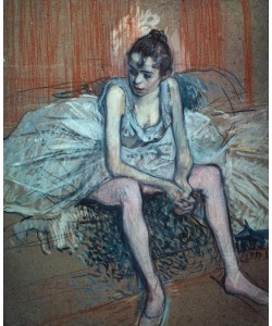 Henri de Toulouse-Lautrec, Danseuse assise