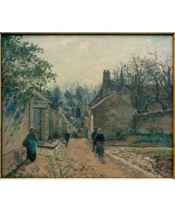 Camille Pissarro, Rue des Voisins in Louveciennes