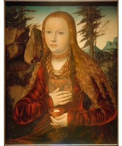 Lucas Cranach der Ältere, Die Heilige Barbara