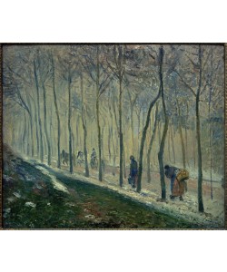 Camille Pissarro, Straße im Schnee