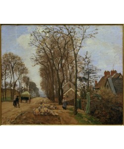 Camille Pissarro, Straße von Saint-Germain-en-Laye nach Louveciennes