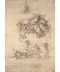 MICHELANGELO BUONARROTI, The Fall of Phaeton