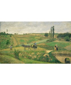 Camille Pissarro, Route d’Ennery près Pontoise