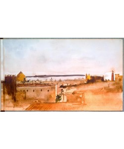 Edgar Degas, View of Naples, Italy
