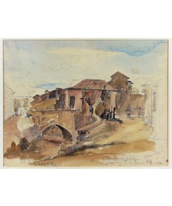 Camille Pissarro, The bridge of Dona Romualda