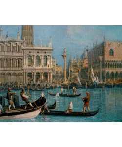 Giovanni Antonio Canaletto, Palazzo Ducale and Libreria Marciana, Venice